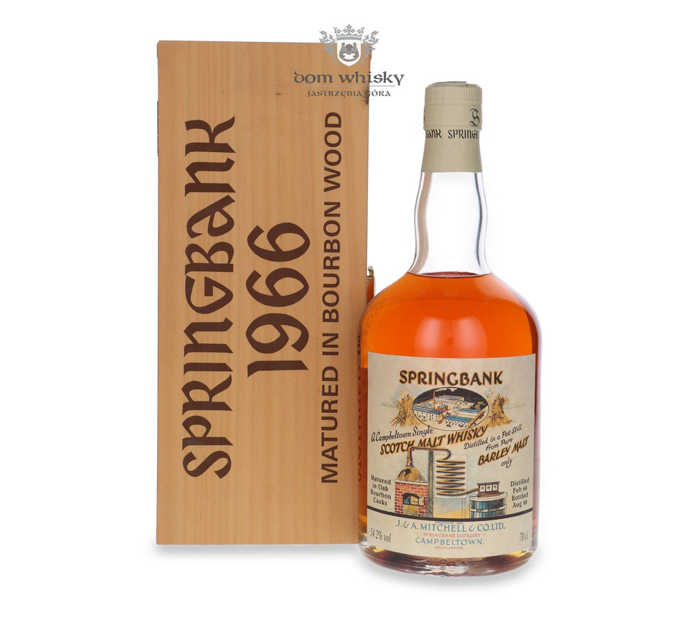 Springbank 1966 Local Barley Bourbon Cask (Bottled 1998) / 54.2% / 0.7l