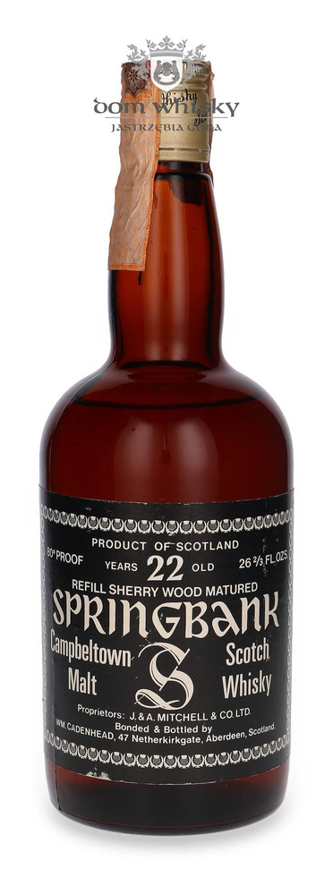 Springbank 22-year-old Refill Sherry Wood Matured / 46% / 0.75l
