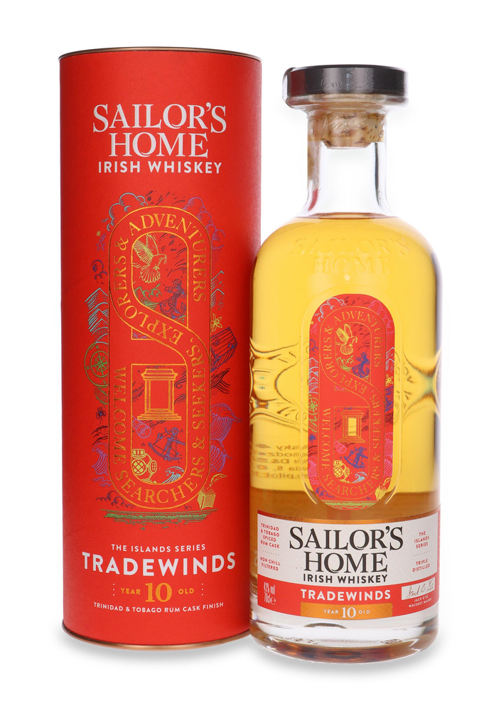 Sailor's Home 10-letni Tradewinds Rum Cask / 43%/ 0,7l