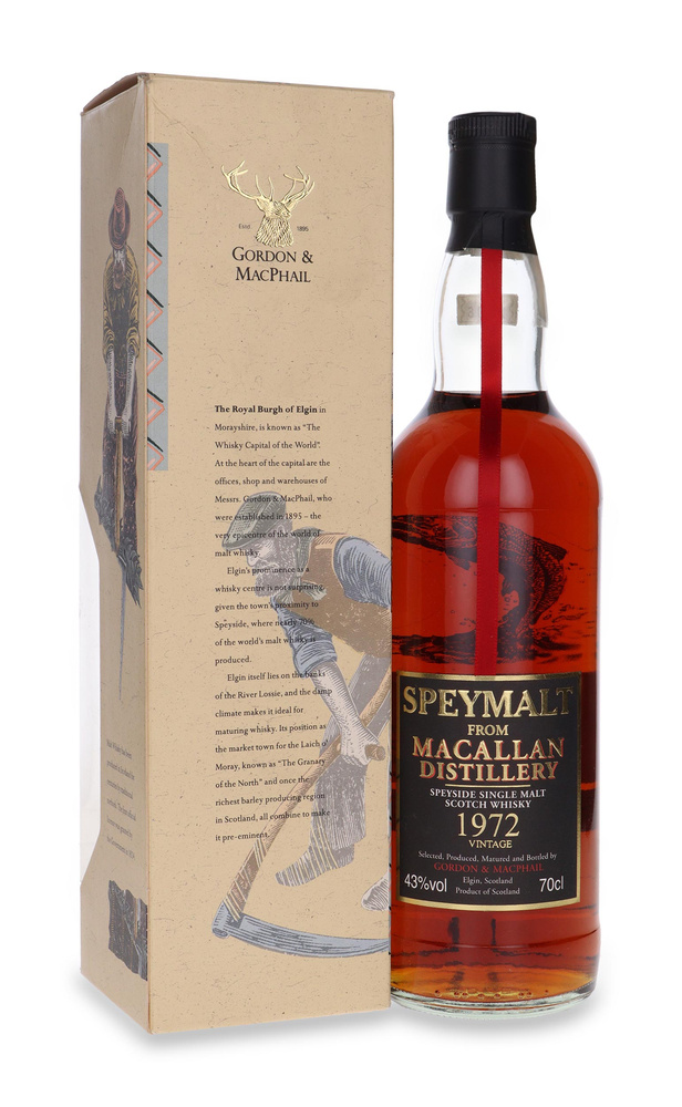 Speymalt from Macallan Distillery (D.1972 B.2008) G&M /43%/0,7l