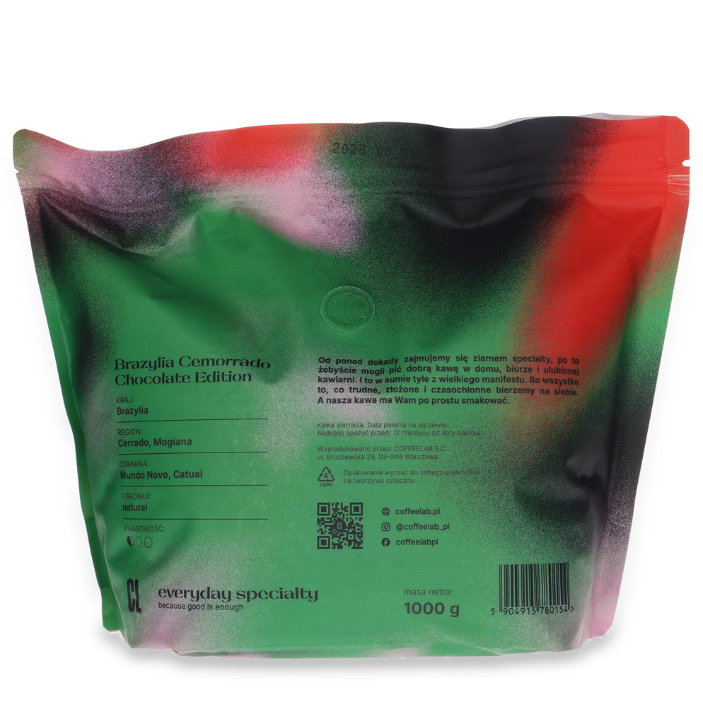 Kawa ziarnista Brazylia Chocolate Edition / 1kg