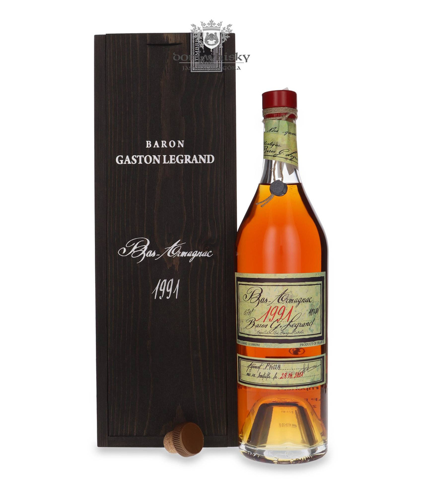 Armagnac Baron Gaston Legrand 1991 (Bottled 2021) / 40% / 0.7l