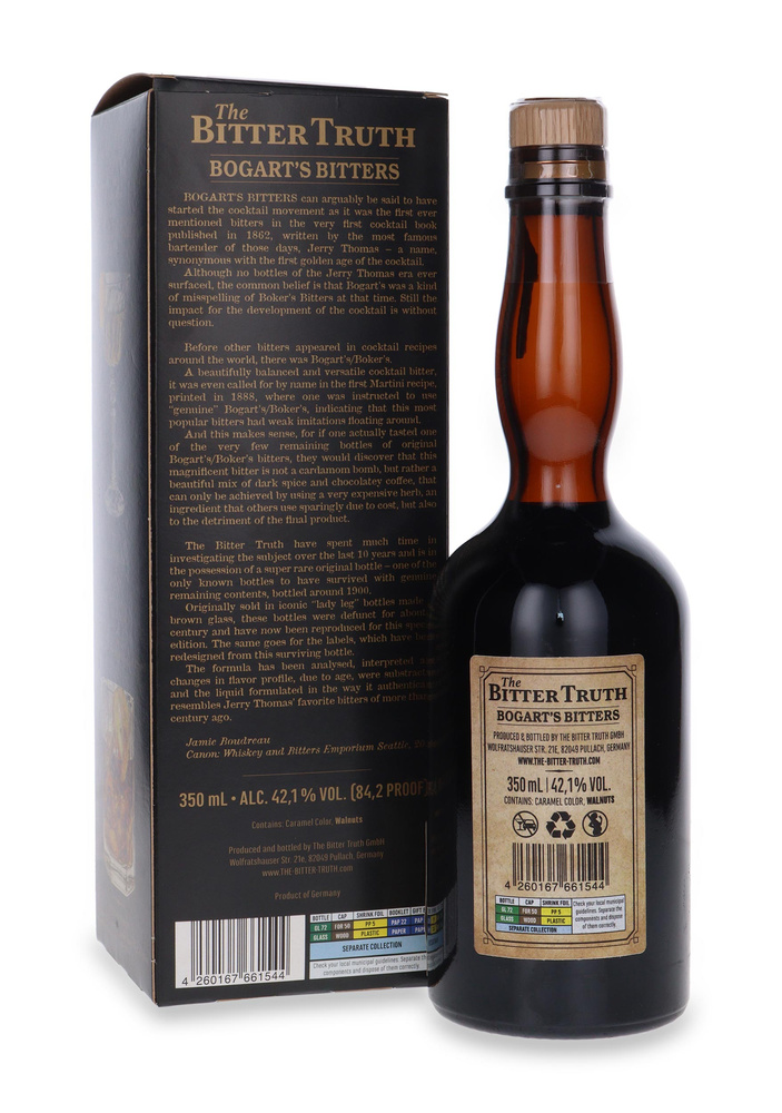 The Bitter Truth Bogart's Bitters / 42,1%/ 0,35l