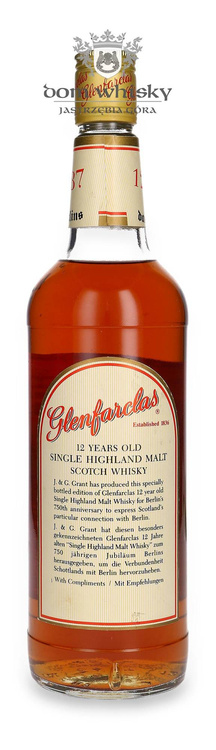 Glenfarclas 12-letni  (750 Jahre Berlin) / 43% / 0,75l