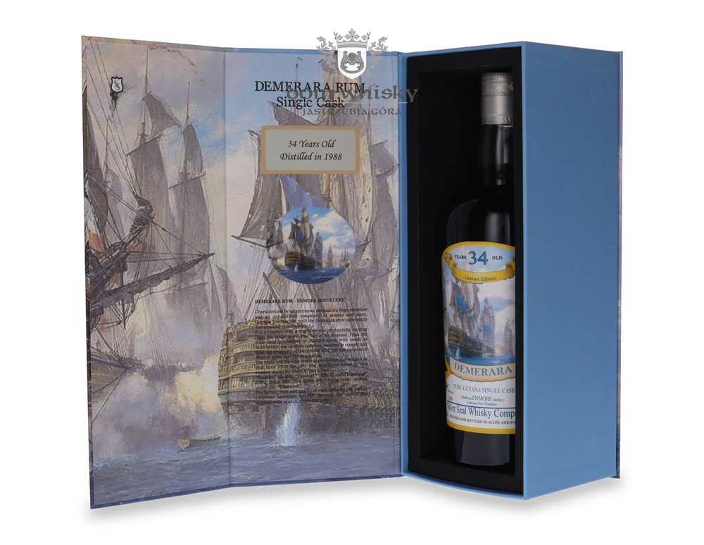 Demerara 34-year-old (D.1988, B.2023) Silver Seal Rum / 47.9% / 0.7l