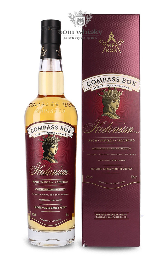 Compass Box Hedonism Blended Grain / 43% / 0.7l