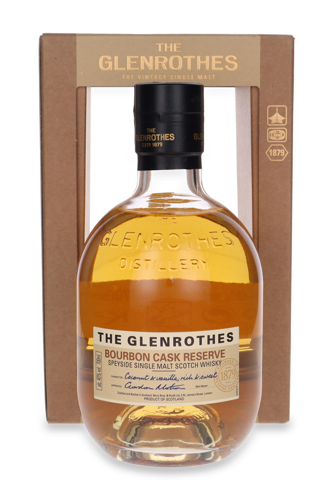 Glenrothes Bourbon Cask Reserve / 40% / 0,7l