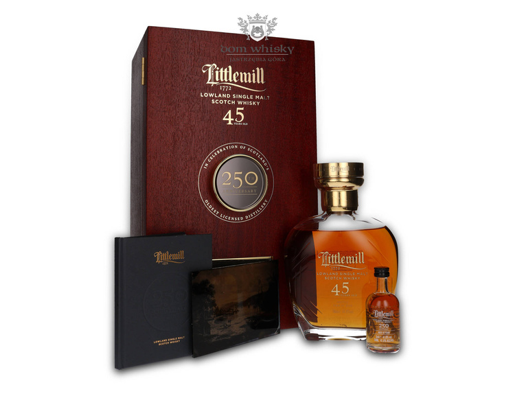 Littlemill 45-letni, 250th Anniversary (D.1976, B.2022) /41,8%/ 0,7l