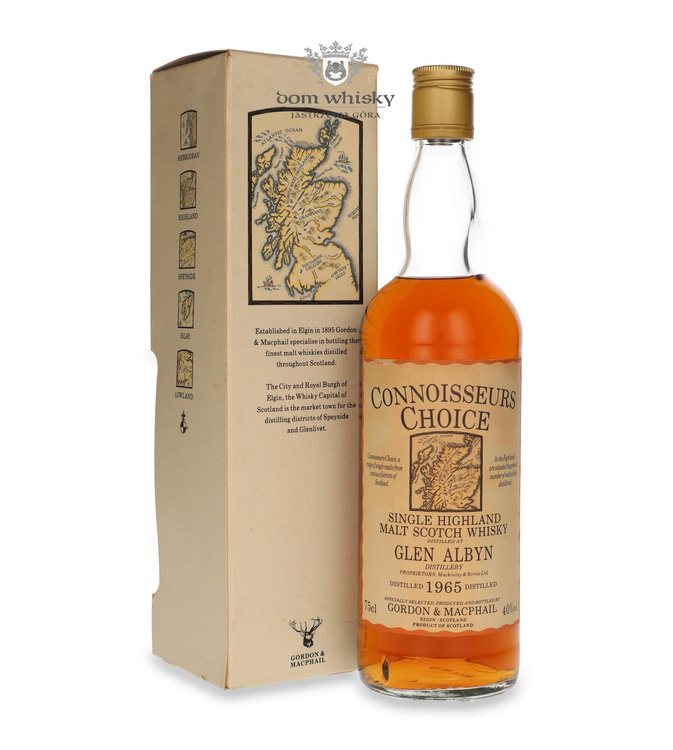 Glen Albyn 1965; Connoisseurs Choice G&M / 40%/ 0,75l