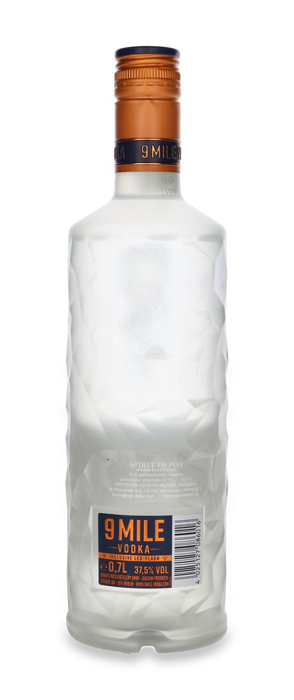 Wódka 9 Mile Vodka / 37,5% / 0,7l
