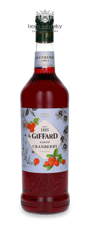 Giffard Żurawina syrop barmański / 1l