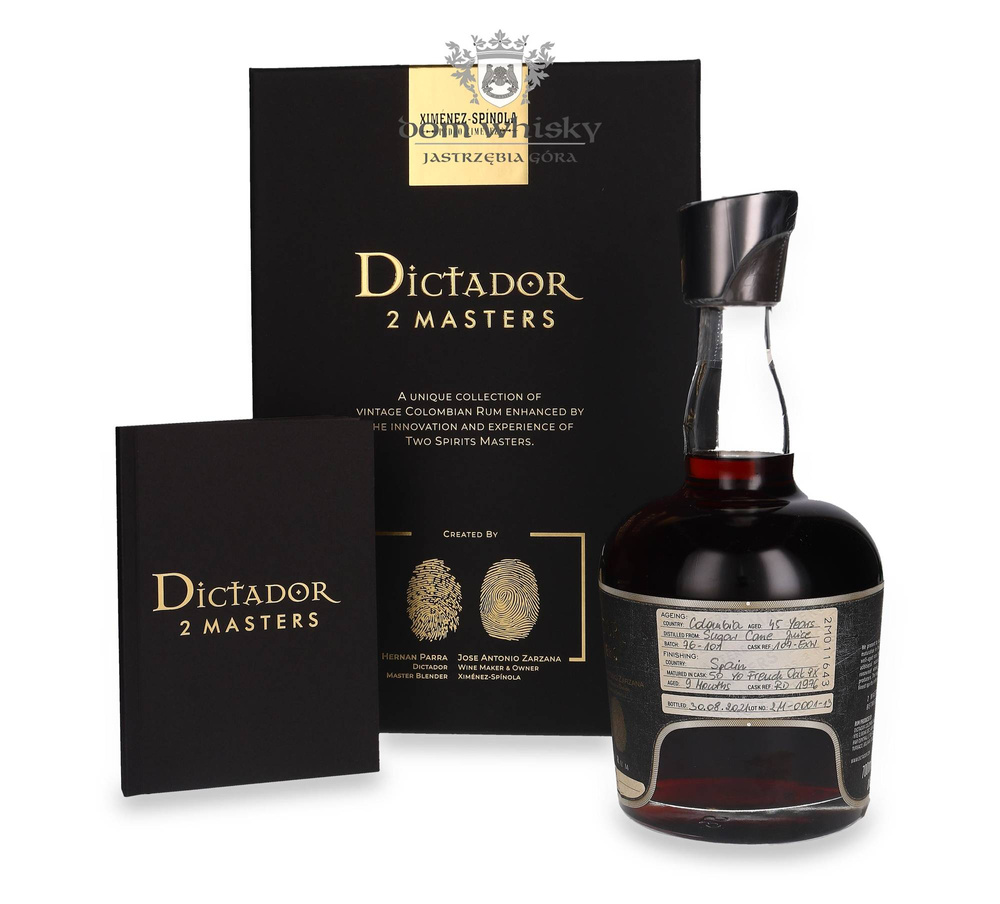 Dictador 2 Masters 1976 Ximenez-Spinola 50-letni French Oak / 46,4% / 0,7l