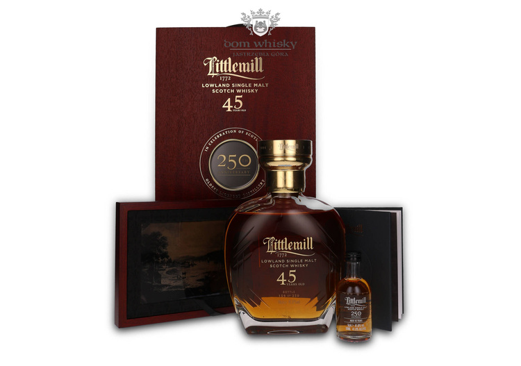 Littlemill 45-letni, 250th Anniversary (D.1976, B.2022) /41,8%/ 0,7l