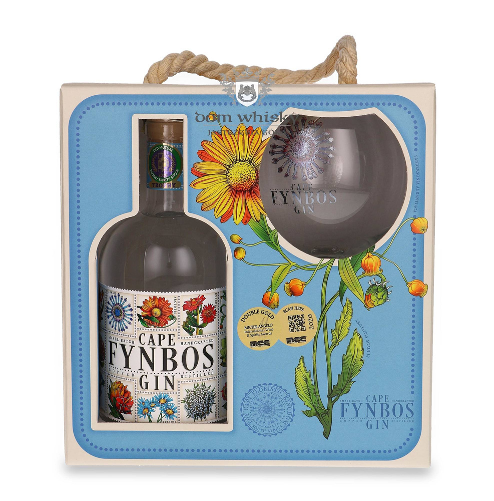 Cape Fynbos Gin (South Africa) + Copa Glass / 45% / 0.5l