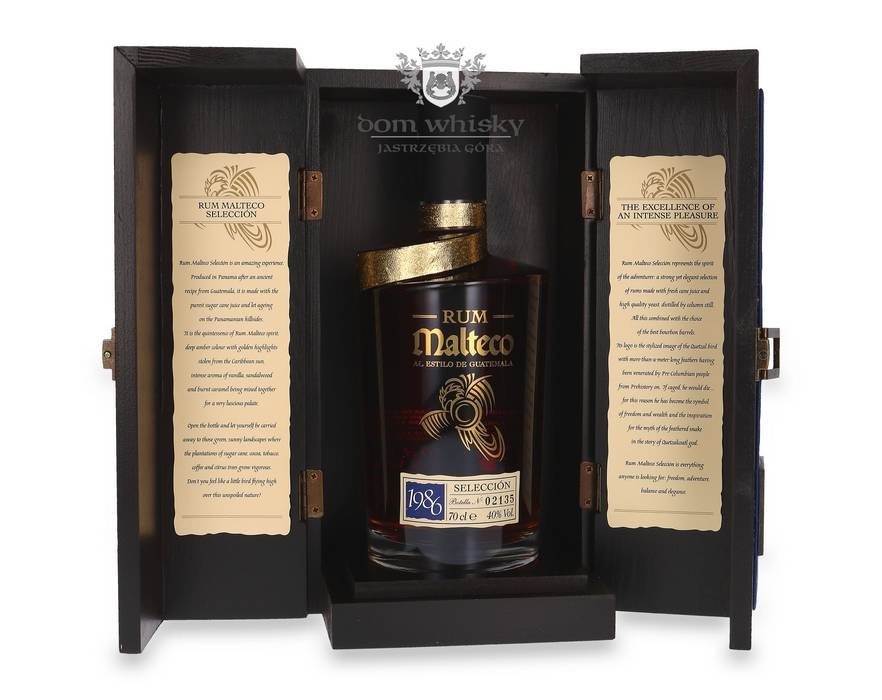 Malteco 1986 Seleccion rum / 40% / 0.7l