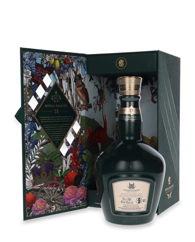 ブランデー SALUTE21 Chivas Royal Salute 21yo The Malts Blend 40% Szkocja 0,7l