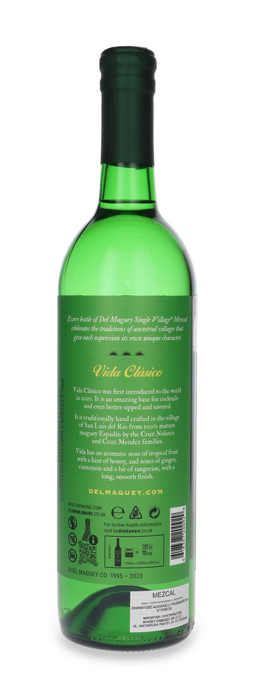 Mezcal Del Maguey Vida / 42% / 0.7l