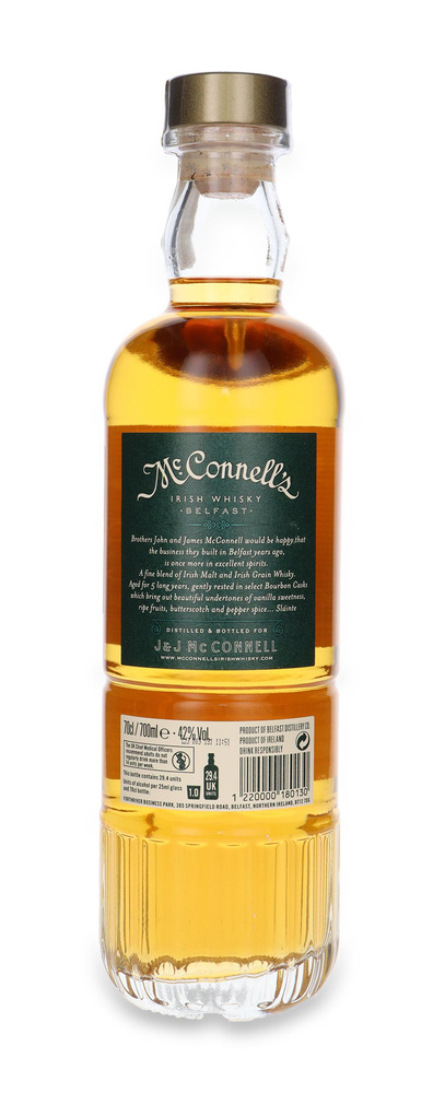McConnell's 5-letni Irish Whisky / 42% / 0,7l
