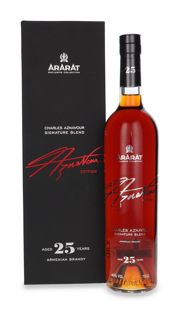 Ararat 25-letni Charles Aznavour Edition Signature Blend Brandy / 40% / 0,7l