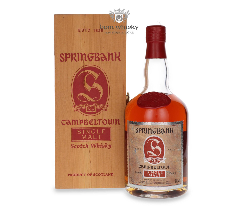 Springbank 25-letni (Bottled 1990s) / 46%/ 0,7l	