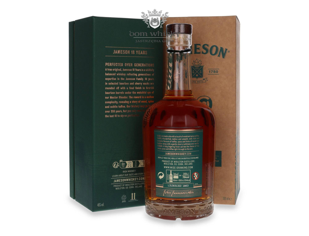 Jameson 18-letni (2023 Release) / 46%/ 0,7l