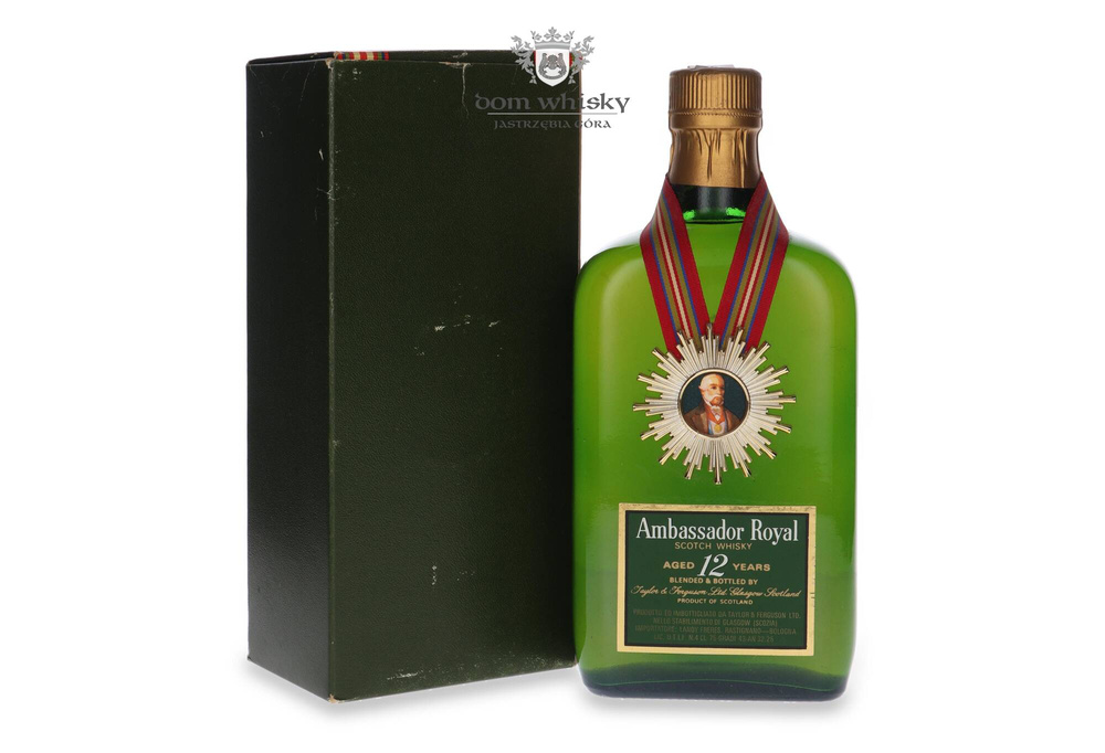 Ambassador Royal 12-letni /bez opakowania / 43%/ 0,75l  