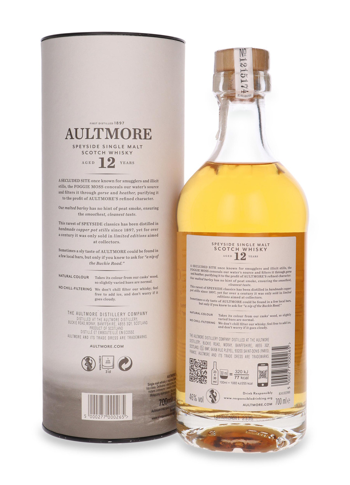 Aultmore 12-letni Foggie Moss / 46% / 0,7l
