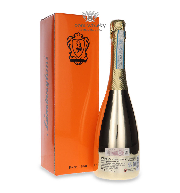 Lamborghini Gold Extra Dry Prosecco /karton/11%/ 0,75l