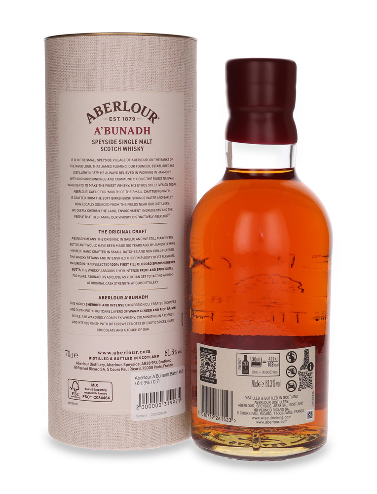Aberlour A’Bunadh Batch # 85 / 61,3% / 0,7l