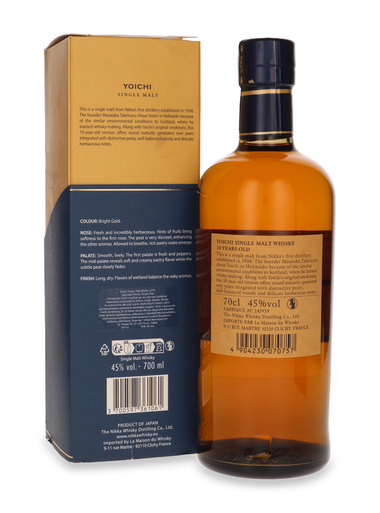Nikka Yoichi 10-letni / bez opakowania / 45% / 0,7l