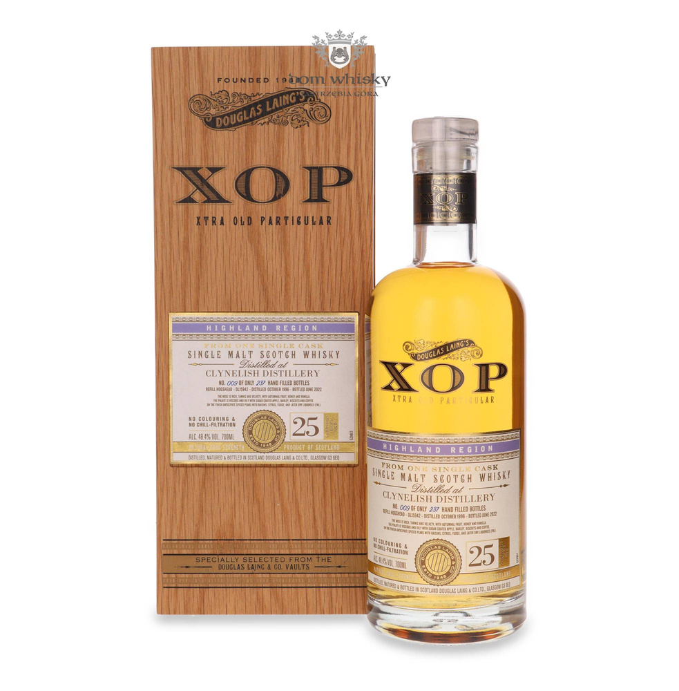 Clynelish 25-year-old (D.1996, B.2022) Douglas Laing's XOP/unpacked/ 48.4%/ 0.7l