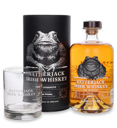 Natterjack Irish Whiskey Cask Strength / 63%/ 0,7l + szklanka w prezencie!