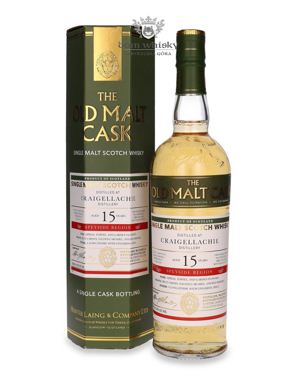 Craigellachie 15-letni (D.2007, B.2022) Old Malt Cask / 50% / 0,7l