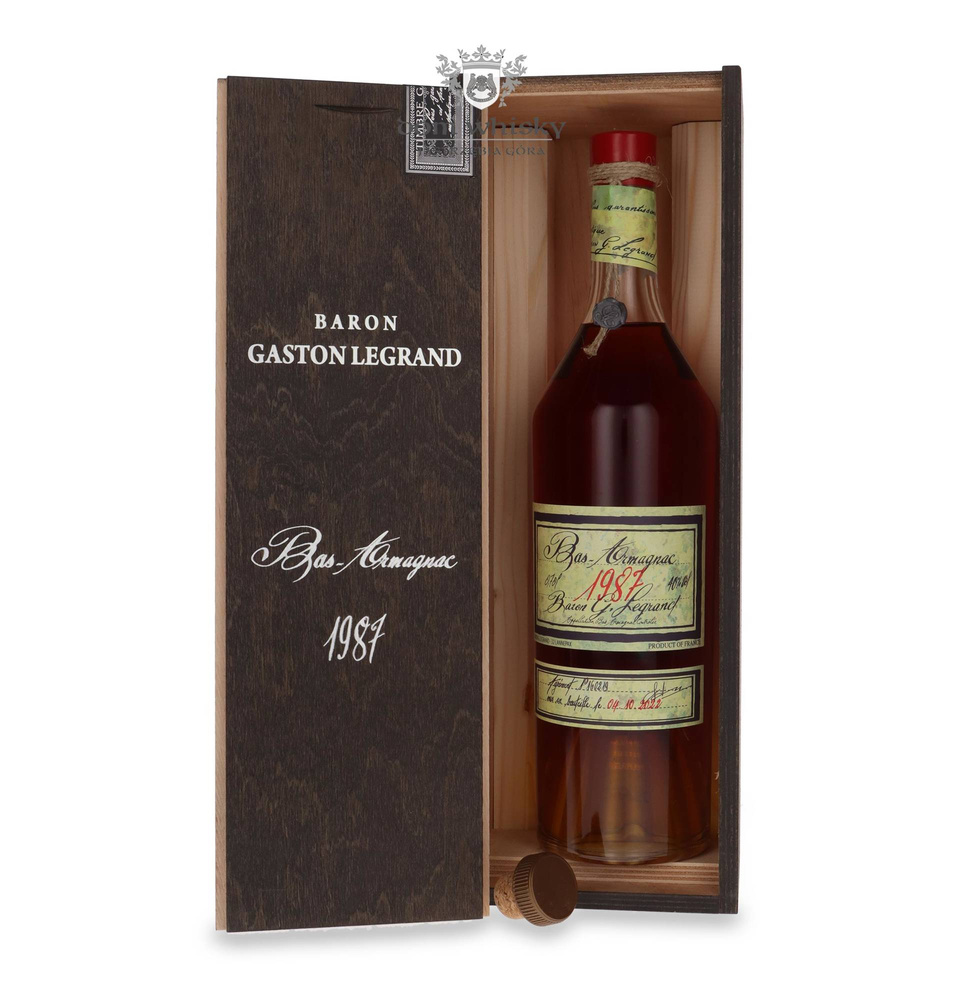 Armagnac Baron Gaston Legrand 1987 / 40% / 0.7l