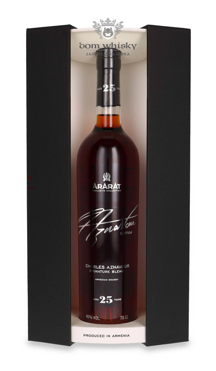 Ararat 25-letni Charles Aznavour Edition Signature Blend Brandy / 40% / 0,7l