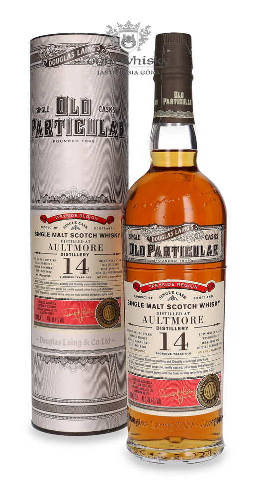 Aultmore 14-year-old (D.2006, B.2020) Douglas Laing's Old Particular /48.4%/ 0.7l