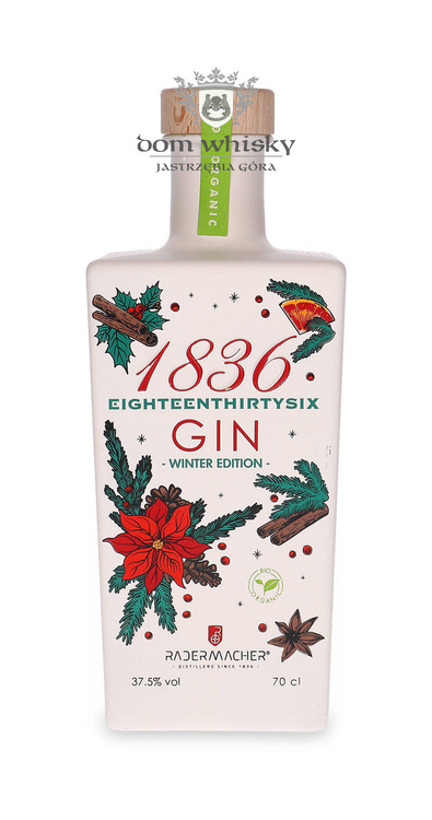 1836 Belgian Organic Winter Gin / 37,5% / 0,7l