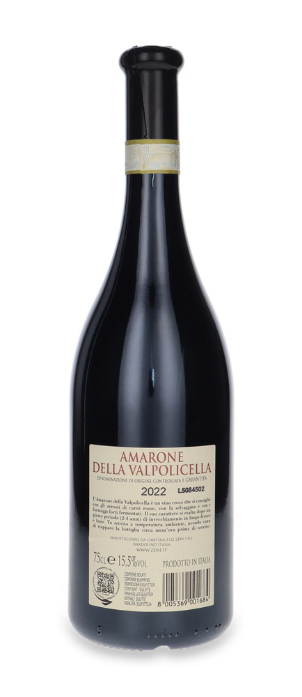 Zeni Amarone della Valpolicella DOCG 2022 / 15,5% / 0,75l