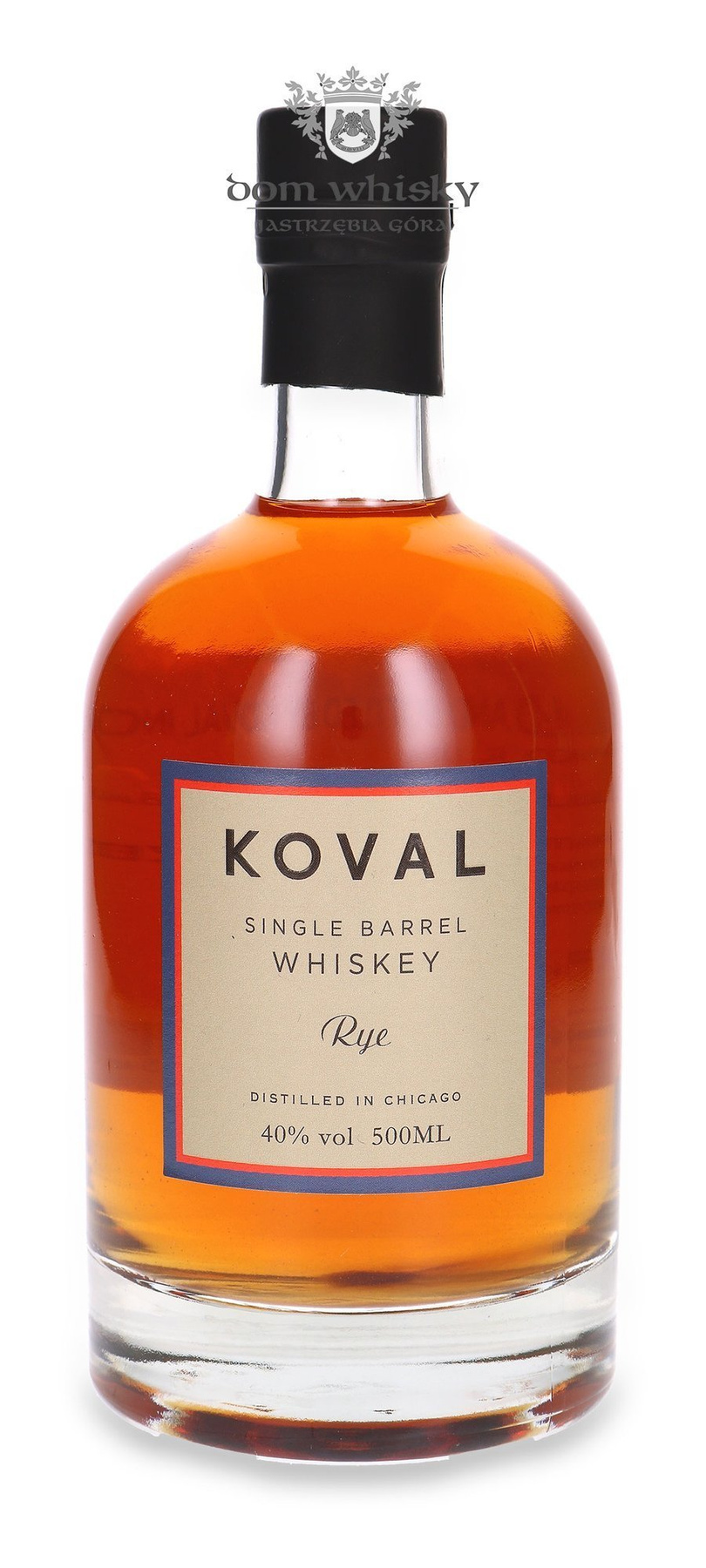 Koval Single Barrel Rye Whiskey 40% 0,5l - USA Bourbon