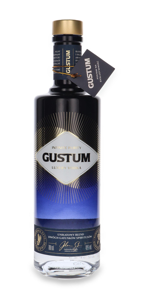 Wódka Gustum Luxury Vodka / 40% /0,7l + ice-bag!