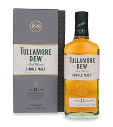 Tullamore DEW 14-letni Single Malt Four Cask Finish / 41,3%/ 0,7l		