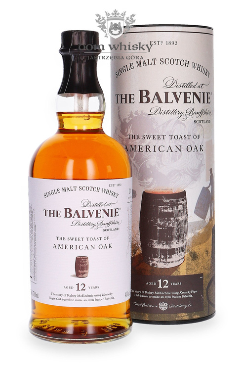 Balvenie 12-letni The Sweet Toast of American Oak / 43%/ 0,7l 