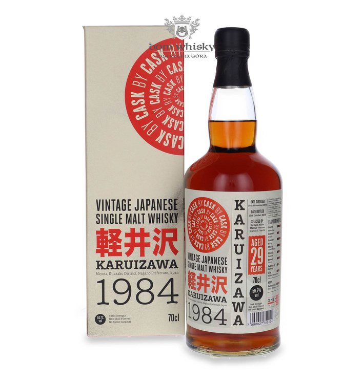 Karuizawa 29-letni (D.1984, B.2014) Cask By Cask / 56,7%/ 0,7l	