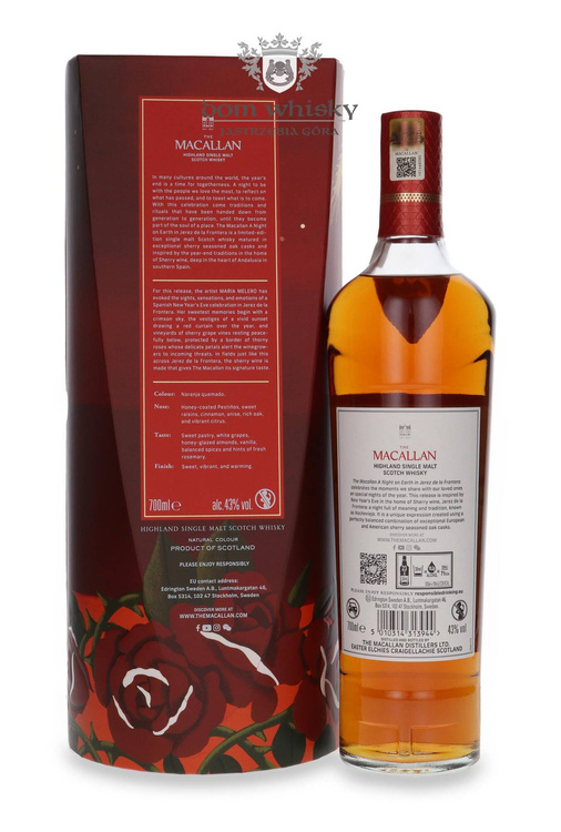 The Macallan A Night on Earth in Jerez (2024 Release) /43%/ 0,7l