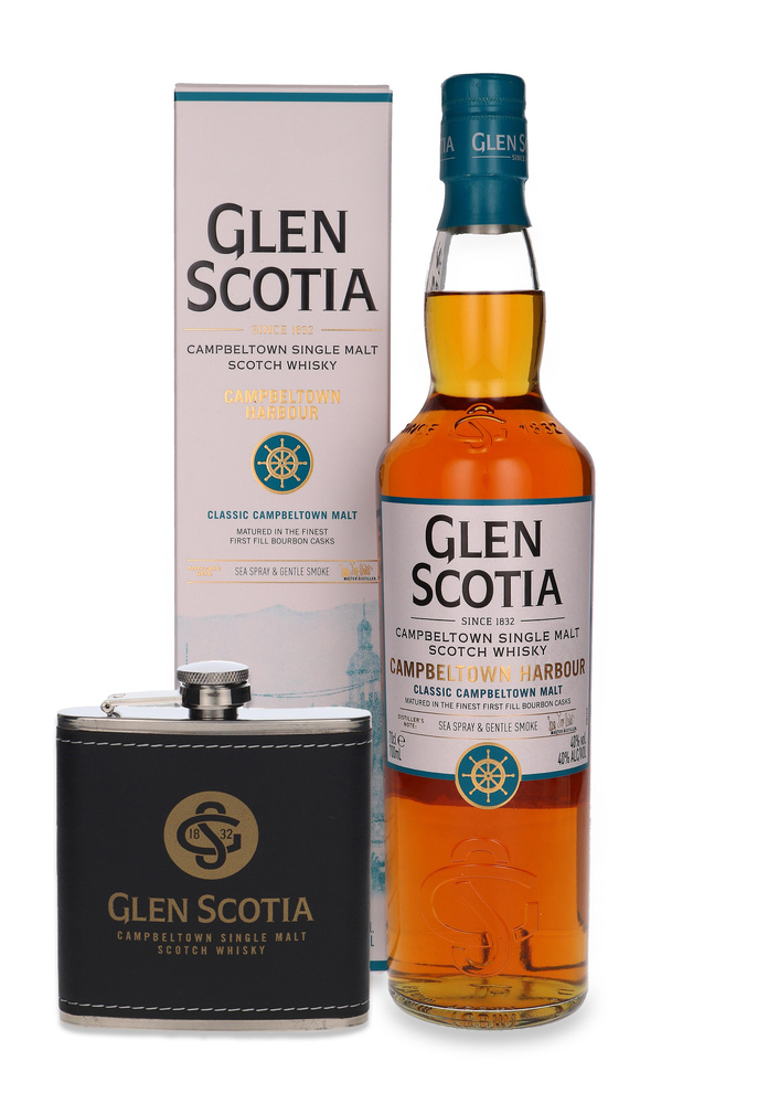 Glen Scotia Campbeltown Harbour / 40% / 0,7l + piersiówka