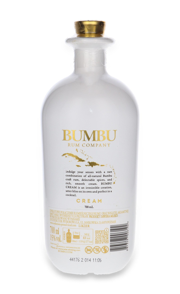 Bumbu Cream Liqueur / 15% / 0,7l