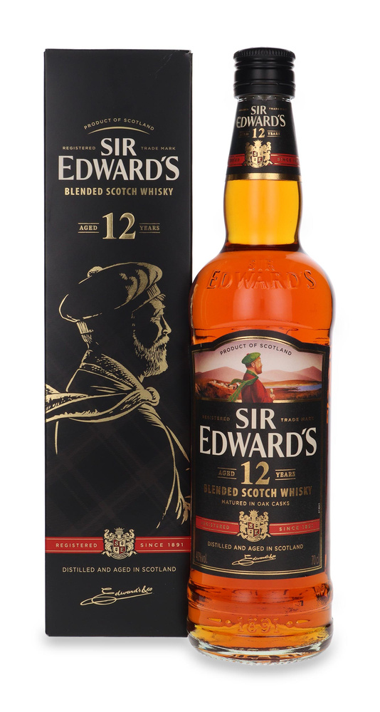 Sir Edward's 12-year-old Premium Scotch Whisky /40%/ 0.7l