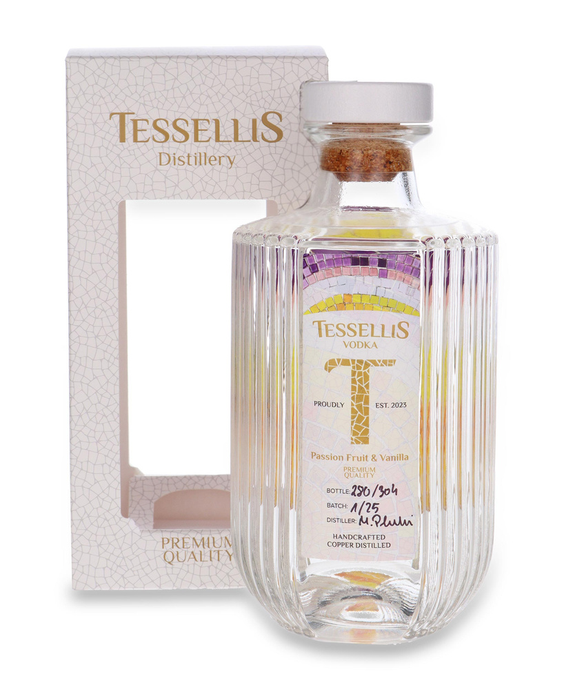 Tessellis Passion Fruit &amp; Vanilia Vodka /40% /0.7l