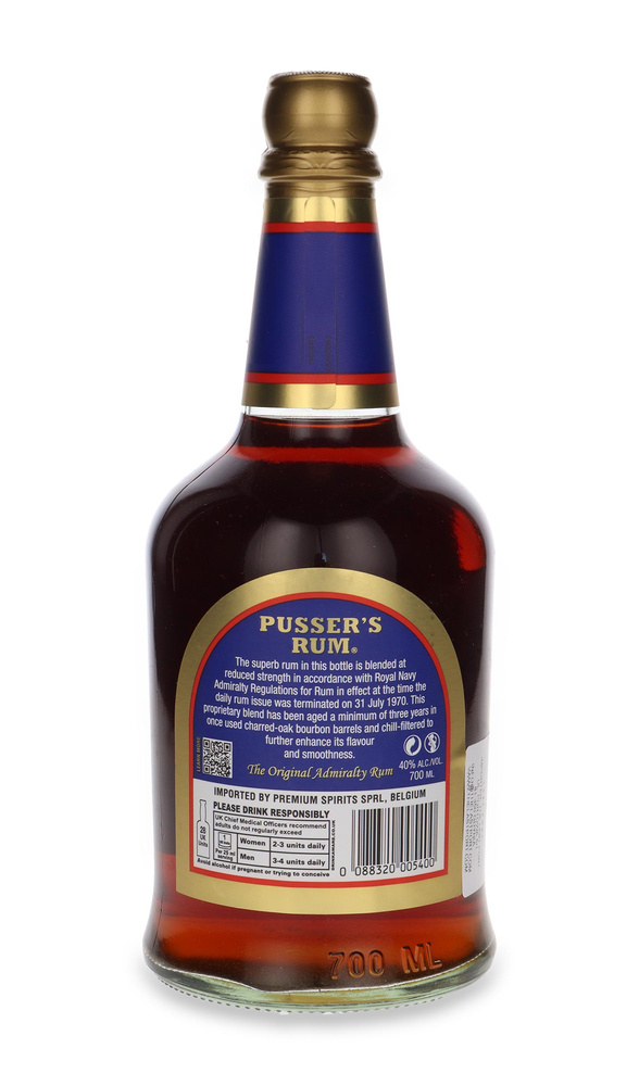 Pusser's Rum British Navy / 40% / 0,7l