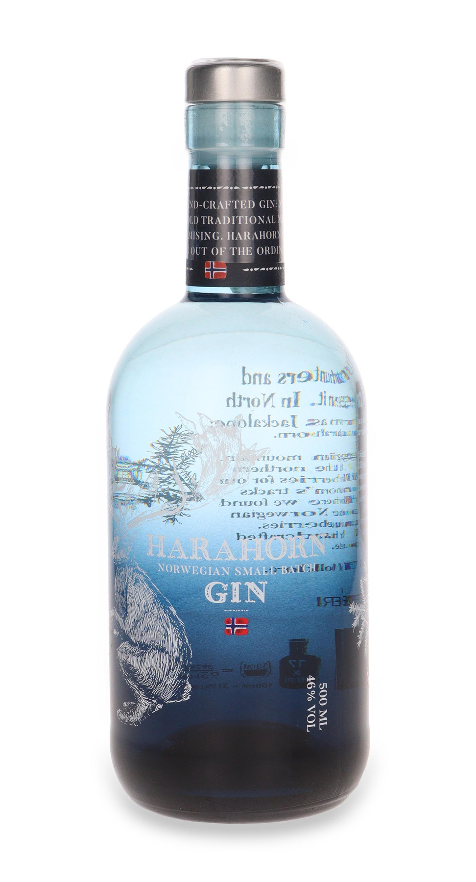 Harahorn Small Batch Gin 46% 0,5l Norwegia - Det Norske Brenneri